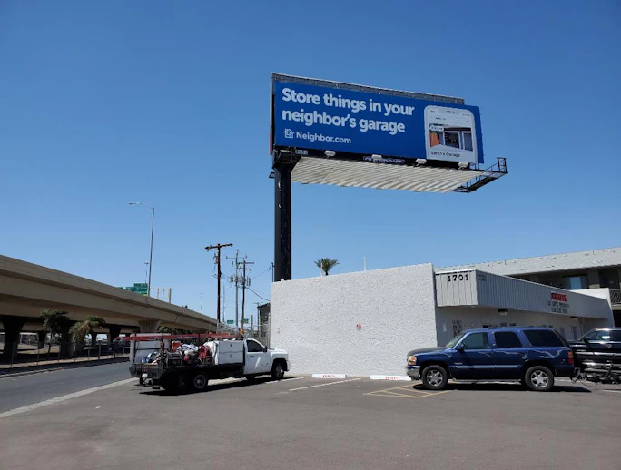 Arizona Phoenix/Outfront Media Phoenix Billboards Neighbor Ad