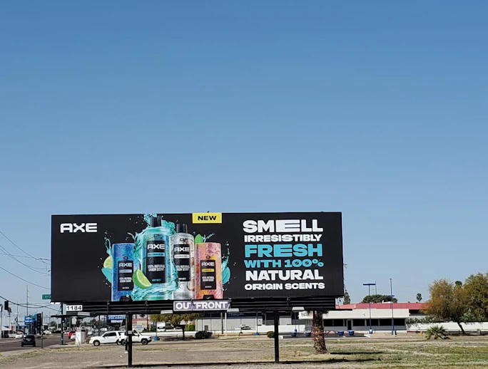 Arizona Phoenix/Phoenix Billboards Outfront Media Axe Deodorant Ad