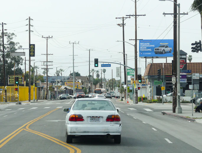 California Los Angeles/Billboards In Los Angeles Carvana Ad