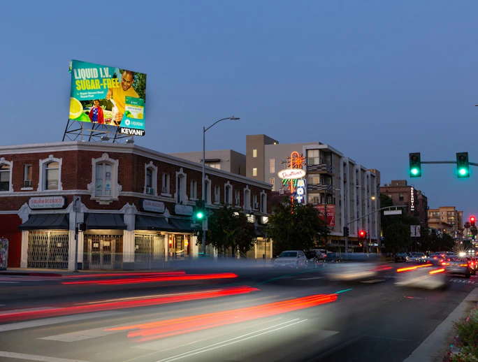 California Los Angeles/Billboards In Los Angeles Kevani Liquid Iv Ad