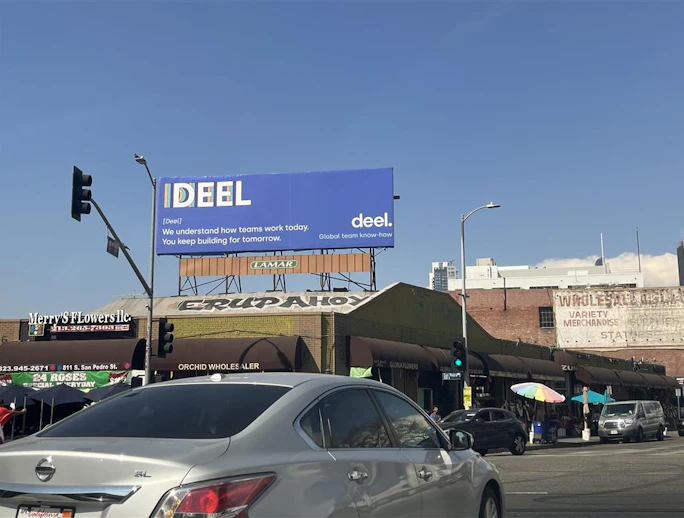California Los Angeles/Los Angeles Billboards Deel Ad