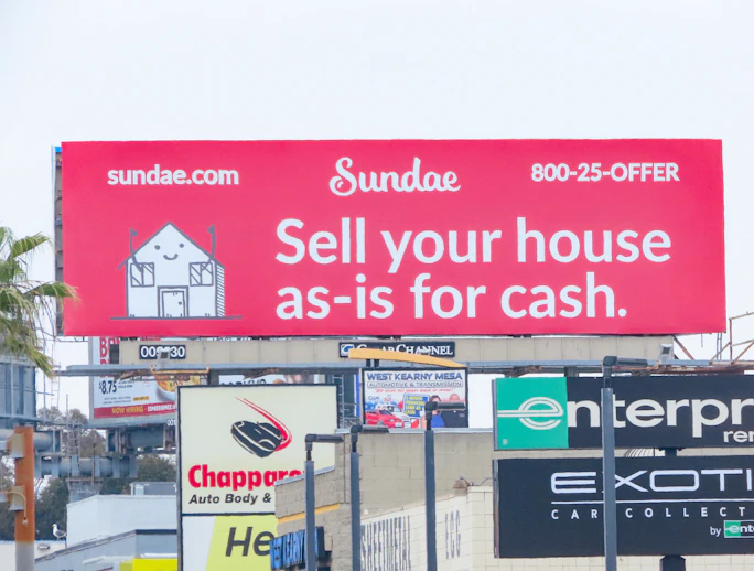 California San Diego/Billboards In San Diego Clear Channel Sundae Ad