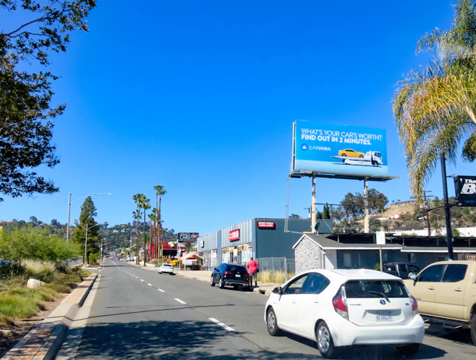 California San Diego/San Diego Billboards Carvana Ad