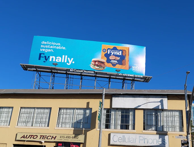 California San Francisco/Natures Fynd Billboard Ad In Soma Sanfrancisco