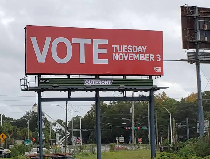 Florida Jacksonville/Billboards In Jacksonville Outfront Media Vote Org
