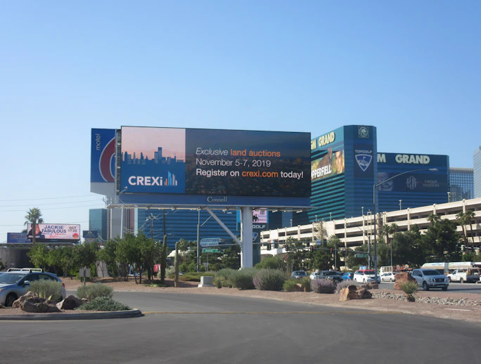 Nevada Las Vegas/Las Vegas Billboards Crexi Ad
