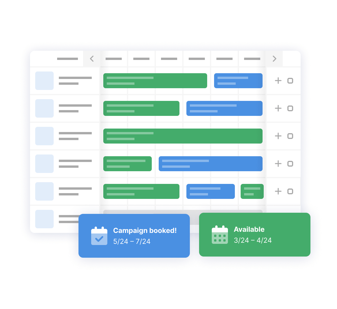 Sales teams calendar