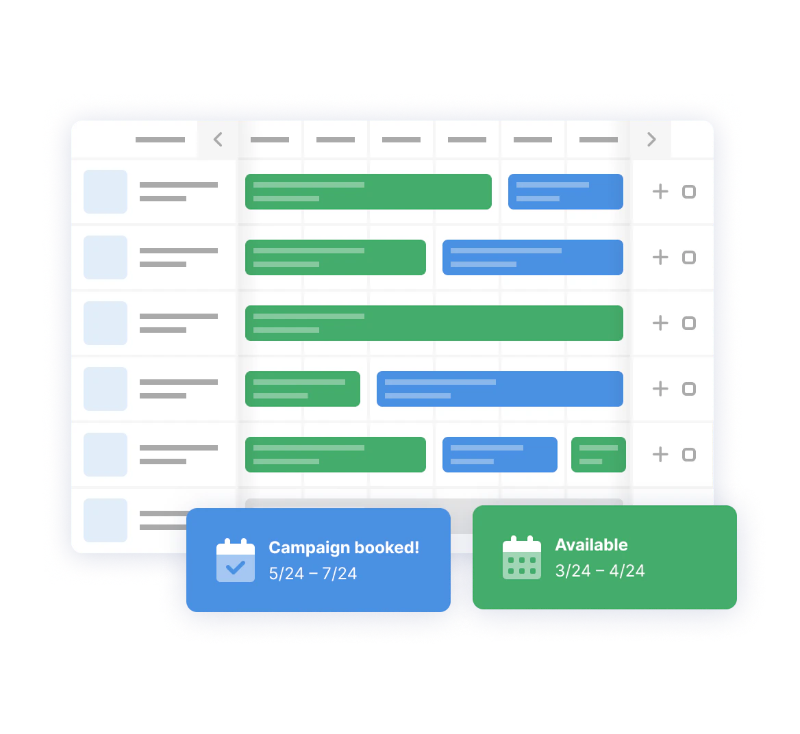 Sales teams calendar